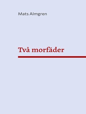 cover image of Två morfäder